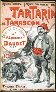 Cover af Daudets "" Prodigious Adventures of Tartarin de Tarascon". af Unknown artist