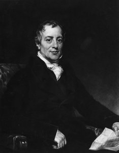 David Ricardo (1772 - 1823), britisk økonom. af Unknown artist
