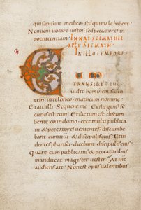 Dekoreret initial C af Unknown artist