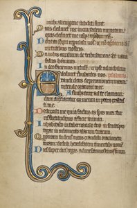 Dekoreret initial E af Unknown artist