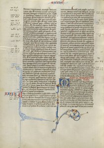 Dekoreret initial M af Unknown artist