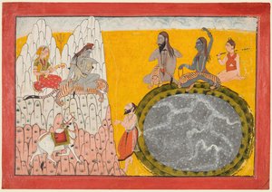 Nedstigning af Ganges af Unknown artist
