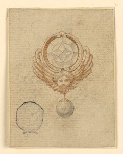 Design til en broche af Unknown artist