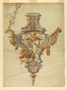 Design til et røgelseskar af Unknown artist