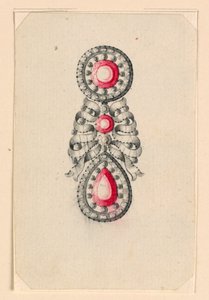 Design til en ørering af Unknown artist