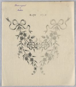 Designs til broderi af Unknown artist