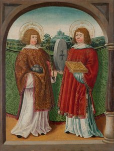 Sankt Stefan og Sankt Florian () af Unknown artist