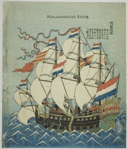 Hollandsk skib af Unknown artist