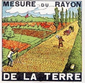 Jordradius test. af Unknown artist