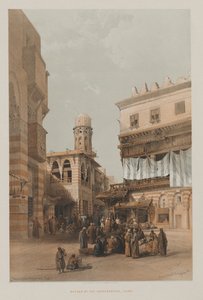 Egypten og Nubien, bind III: Kobbersmedenes basar, Cairo af Unknown artist
