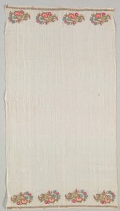Broderet håndklæde (Peshkir) af Unknown artist