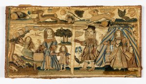 Broderede paneler af Unknown artist