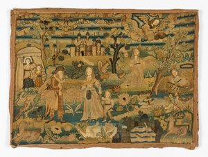 Broderet billede af Unknown artist