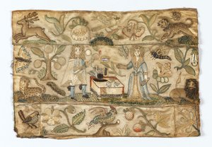 Broderet billede af Unknown artist