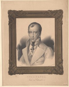 Kejser af Østrig Ferdinand I (print) af Unknown artist