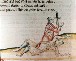 Indrejse til Spanien (miniature af Unknown artist