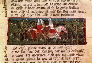 Indrejse til Spanien (miniature af Unknown artist