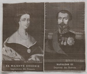 Eugenie og Napoleon af Unknown artist