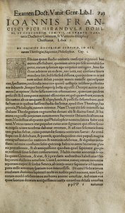 Undersøgelse vanitatis doctrinae gentium et veritatis christianae disciplinae af Pico della Mirandola (print) af Unknown artist