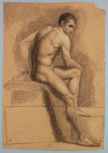 Figurstudie af Unknown artist
