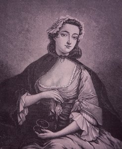 Flora Macdonald, hengiven Jacobite, der hjalp Bonnie Prince Charlie med at flygte af Unknown artist
