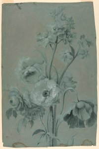 Blomsterdesign af Unknown artist
