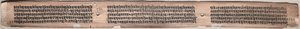 Folio 115 (verso), fra en Gandavyuha-sutra (Manuscript of the Supreme Array) af Unknown artist