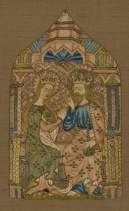 Fragment (fra et Orphrey-bånd) af Unknown artist