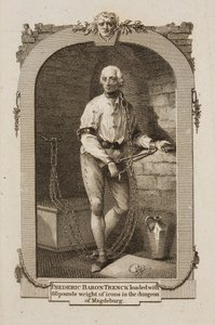 Frederik Baron Trenck af Unknown artist