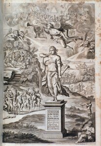 Frontispiz von Phonurgia nova (1673)