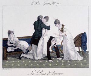Spil: kærlighedens bro - i "" Le bon-genren", nr. 67 af Unknown artist