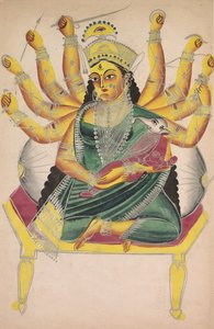 Ganesha-Janani (Mor til Ganesha) af Unknown artist