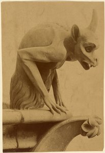 [Gargoyle, Notre-Dame] af Unknown artist