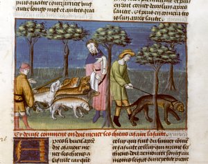 Gaston Phoebus, Jagttraktaten af Unknown artist