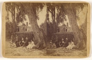 [H(arriet) B(eecher) Stowes hjem i Florida]. af Unknown artist