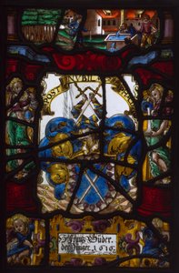 Heraldisk panel af Franz Buder af Unknown artist