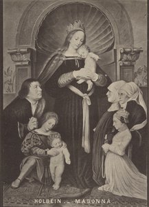Holbein - Madonna af Unknown artist