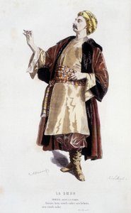 Horace i ""søsteren" (af Jean de Routrou i 1647), i ""Fransk teater i det 16. og 17. århundrede før Moliere"" af Edouard Fournier. af Unknown artist