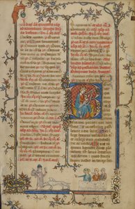 Indledning B: David spiller harpe af Unknown artist