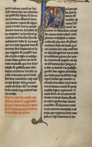 Indledende H: Moses taler til israelitterne af Unknown artist