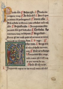 Initial V: Drage og kvinde af Unknown artist