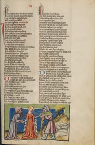 Jakob vælger Rakel som sin hustru af Unknown artist