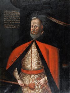 Jan Karol Chodkiewicz, grand hetman de Lituanie - Portræt af Jan Karol Chodkiewicz (1560-1621), Anonym. Olie på lærred af Unknown artist
