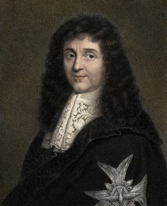Jean Baptiste (Jean-Baptiste) Colbert 1619-1683 - gravering - 1800-tallet af Unknown artist