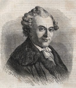 Jean Michel Sedaine. Fransk dramatiker 1719-1797 af Unknown artist