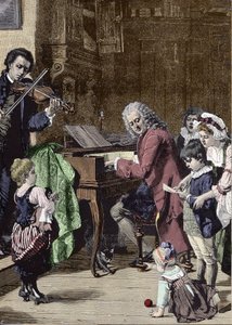 Jean Sebastien Bach (Johann Sebastian Bach af Unknown artist