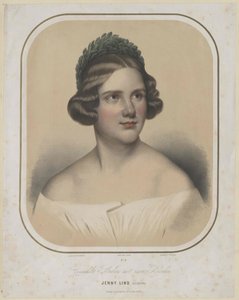 Jenny Lind (print) af Unknown artist