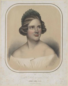 Jenny Lind (print) af Unknown artist