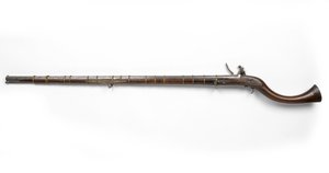 Jezail, c.1800 (Jezail, Flintlock) af Unknown artist