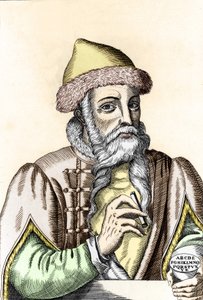 Johannes Gutenberg (1400-1468), tysk bogtrykker. af Unknown artist